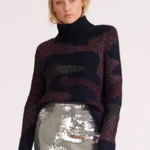 Veronica Beard Wool Turtleneck Sweater